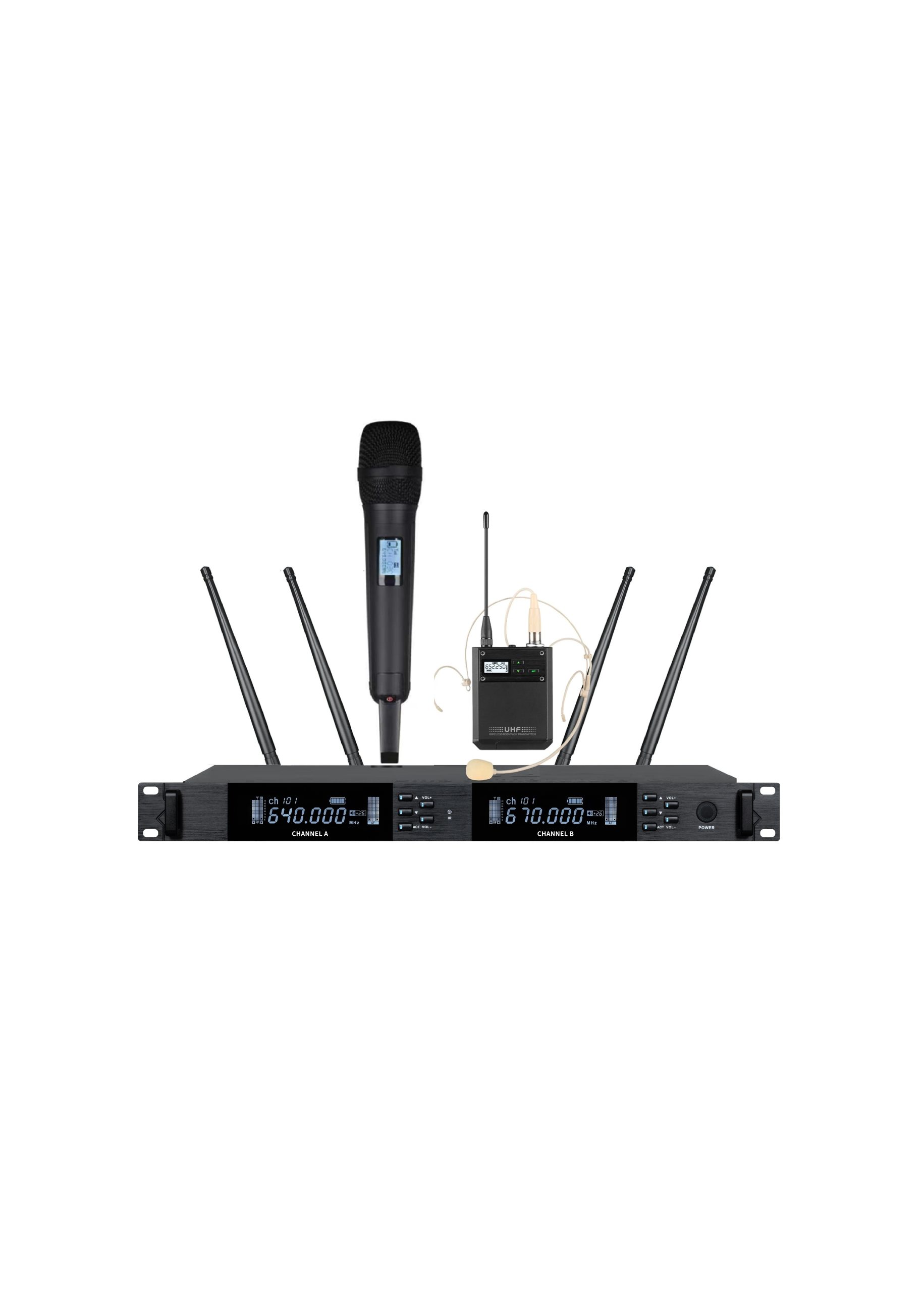 Micro không dây OONEPRO  Model: MC-8202T