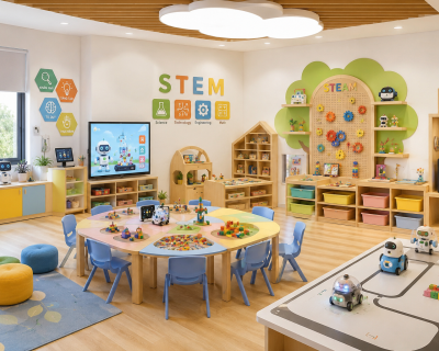 Phòng STEM Mẫu Mầm Non