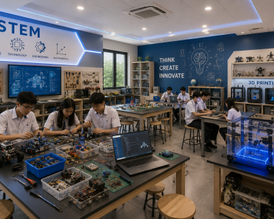 Phòng STEM Mẫu THCS