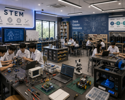 Phòng STEM Mẫu THPT